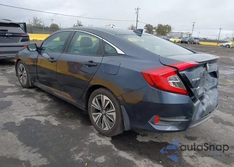 2017 Honda Civic Ex-T z USA, uszkodzony, nr VIN 2HGFC1F31HH639991